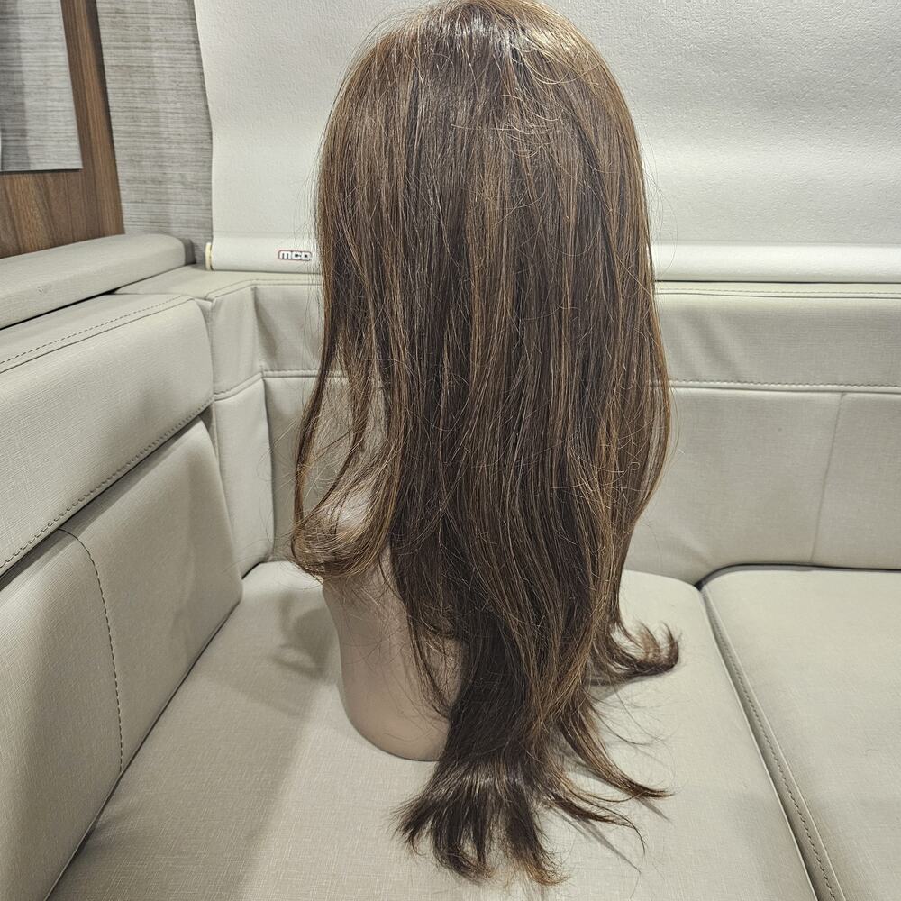 Raquel Welch Wig Brunette with Highlights Front Lace Tru2Life - Picture 4 of 14